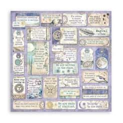 Set de Scrapbooking Cosmos Infinity Stamperia 20x20cm