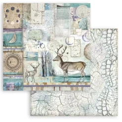 Set de Scrapbooking Cosmos Infinity Stamperia 20x20cm