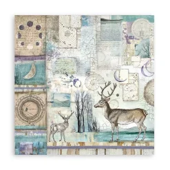 Set de Scrapbooking Cosmos Infinity Stamperia 20x20cm