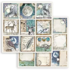 Set de Scrapbooking Cosmos Infinity Stamperia 20x20cm