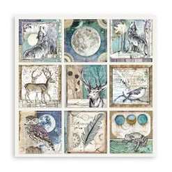 Set de Scrapbooking Cosmos Infinity Stamperia 20x20cm