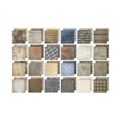 Set de scrapbooking Dapper Idea-Ology Tim Holtz 20x20cm
