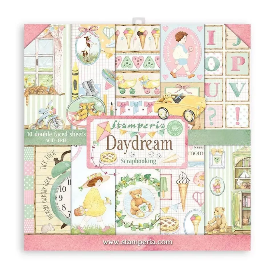 Set de Scrapbooking DayDream Stamperia 15x15cm