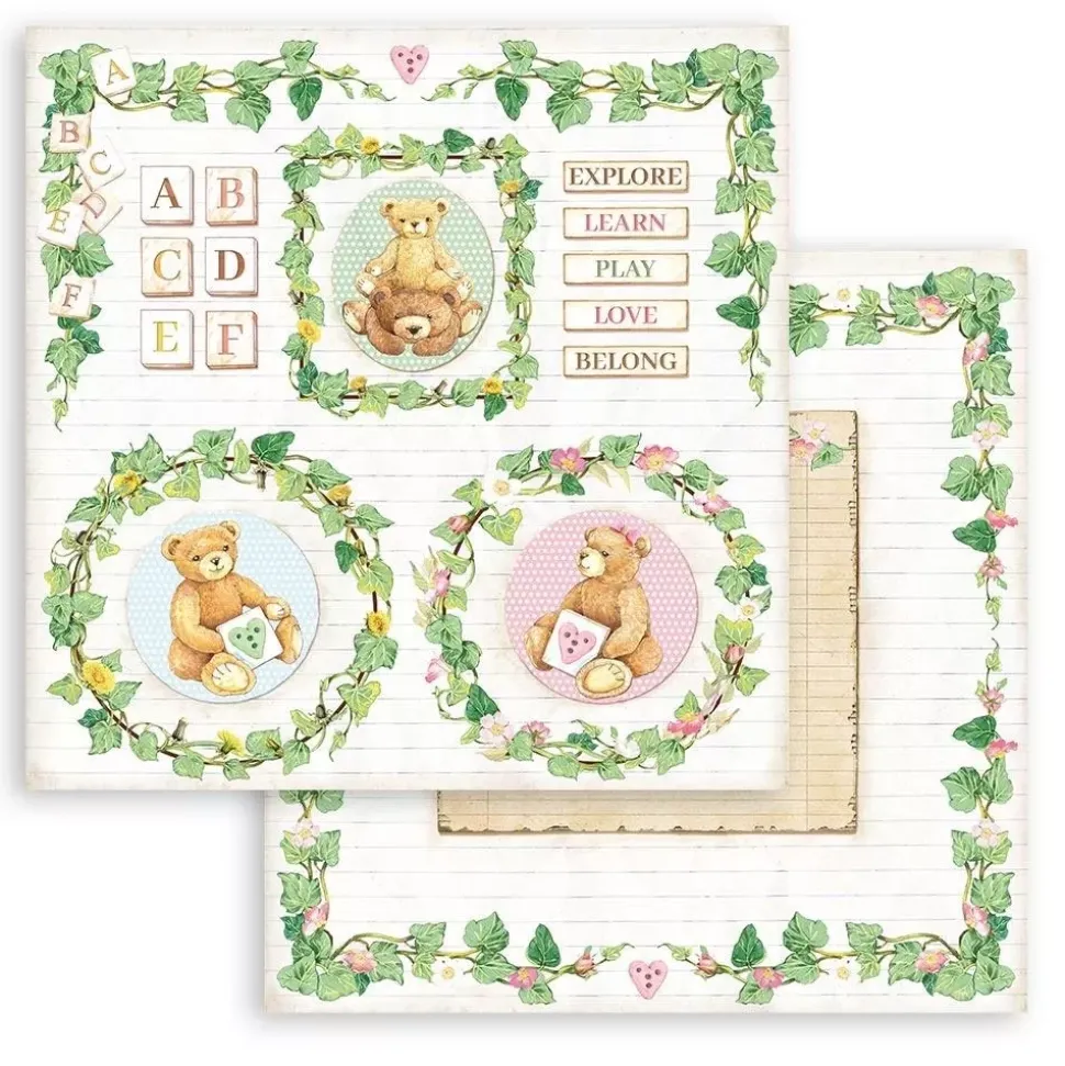 Set de Scrapbooking DayDream Stamperia 15x15cm