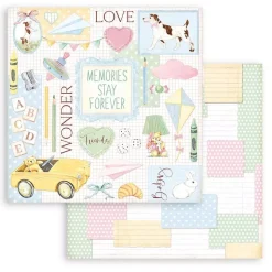Set de Scrapbooking DayDream Stamperia 15x15cm