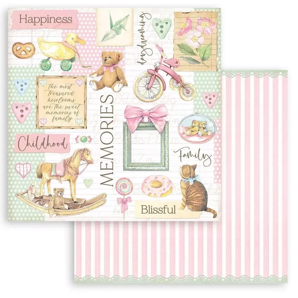 Set de Scrapbooking DayDream Stamperia 15x15cm