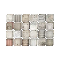 Set de scrapbooking French Industrial Idea-Ology Tim Holtz 20x20cm