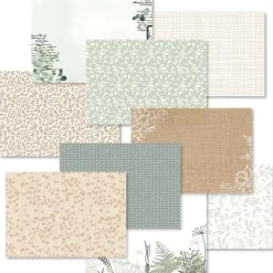 Set de scrapbooking Harmonie Florilèges Design 15x21cm