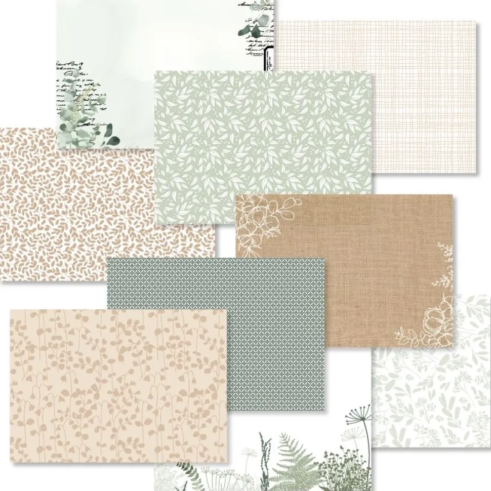 Set de scrapbooking Harmonie Florilèges Design 15x21cm