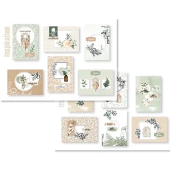 Set de scrapbooking Harmonie Florilèges Design 15x21cm