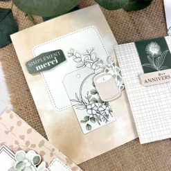 Set de scrapbooking Harmonie Florilèges Design 15x21cm