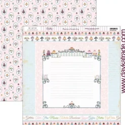 Set de scrapbooking La cocina me fascina Dayka 20x20cm