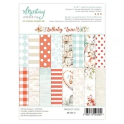 Set de scrapbooking Lullaby Lane Mintay 15x20cm