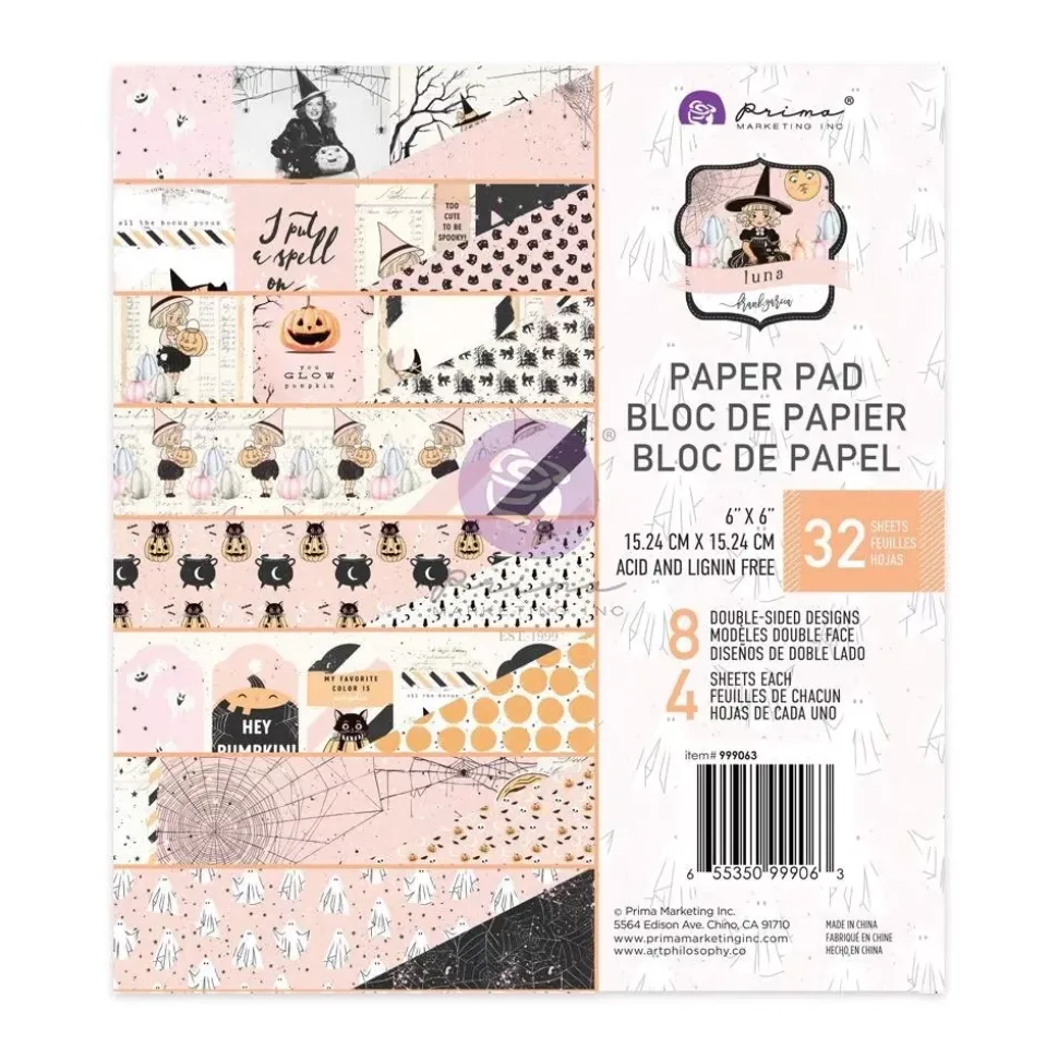 Set de Scrapbooking Luna Frank García Prima 15x15cm