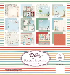 Set de Scrapbooking Momentos inolvidables para niños Dayka 20x20cm