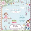 Set de Scrapbooking Momentos inolvidables para niñas Dayka 20x20cm
