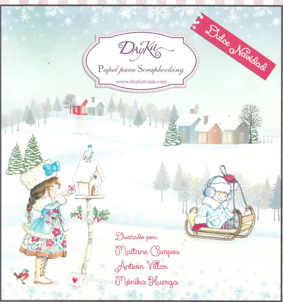 Set de Scrapbooking Navidad Dayka 20x20cm