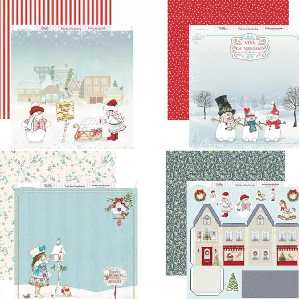 Set de Scrapbooking Navidad Dayka 20x20cm