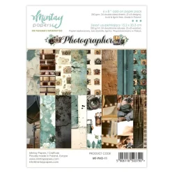 Set de scrapbooking Photographer Mintay 15x20cm
