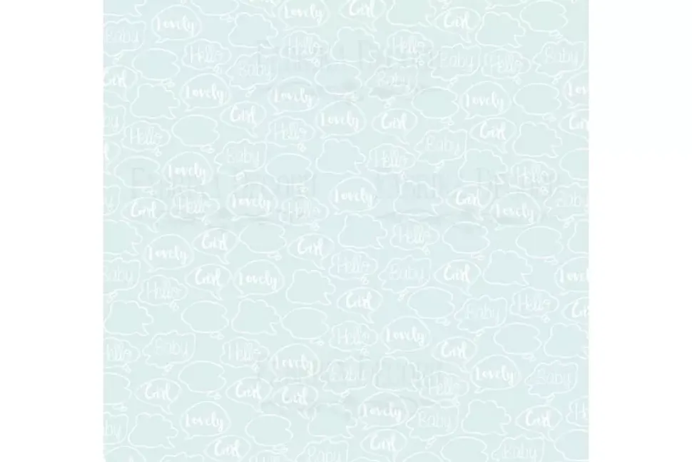 Set de scrapbooking Puffy Fluffy Girl Fabrika Decoru 30x30cm