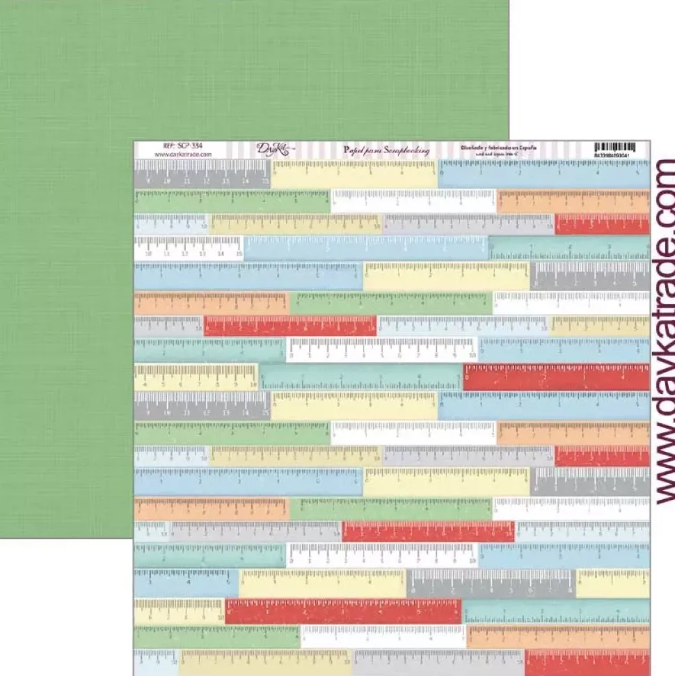 Set de scrapbooking School Dayka 20x20cm