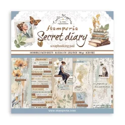 Set de scrapbooking Secret Diary Stamperia 30x30cm