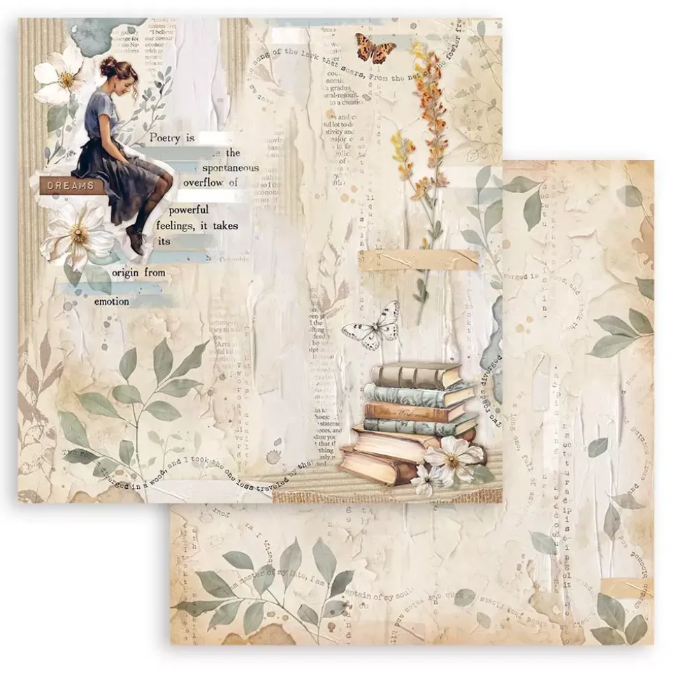 Set de scrapbooking Secret Diary Stamperia 30x30cm