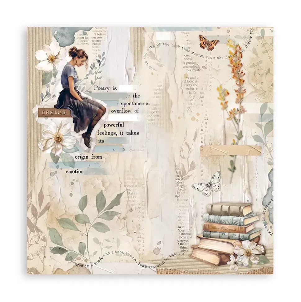 Set de scrapbooking Secret Diary Stamperia 30x30cm