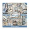 Set de scrapbooking Silent Sea Stamperia 30x30cm