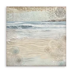 Set de scrapbooking Silent Sea Stamperia 30x30cm