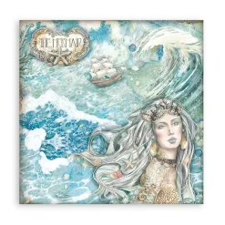 Set de scrapbooking Songs Of The Sea Stamperia 20x20cm