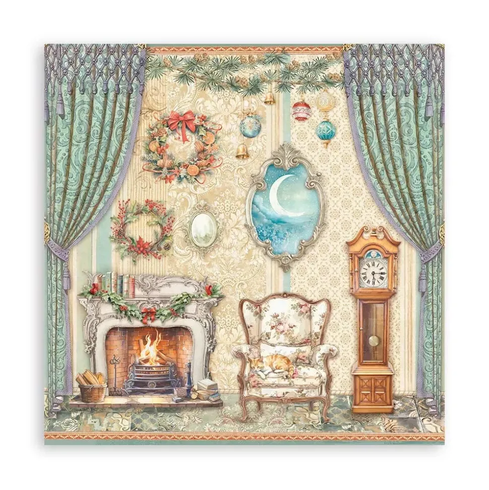Set de scrapbooking The Nutcracker Stamperia 20x20cm