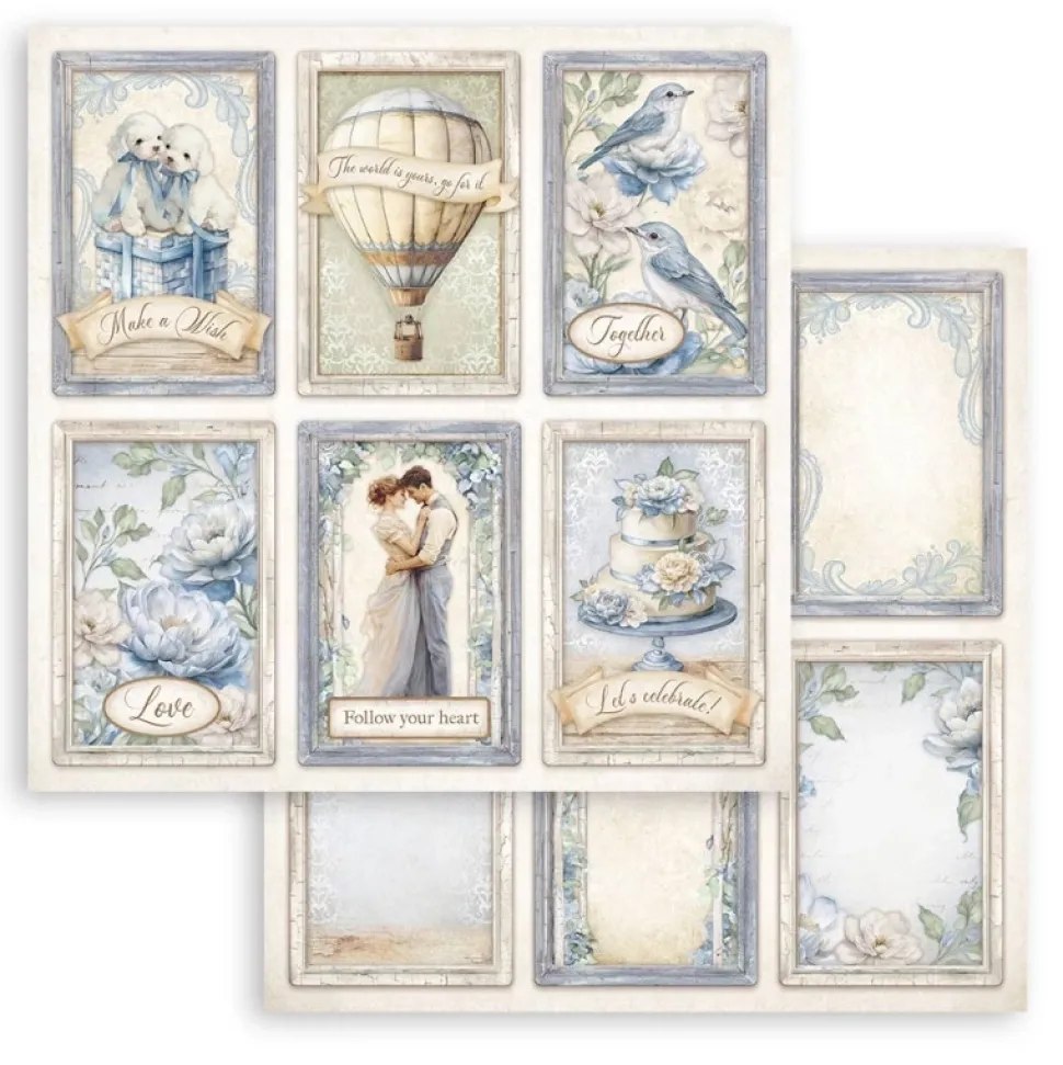 Set de Scrapbooking Timeless Stamperia 20x20cm