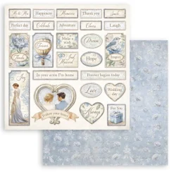Set de Scrapbooking Timeless Stamperia 20x20cm