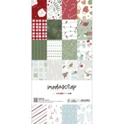 Set de Scrapbooking Traditional Christmas ModaScrap 15x30cm