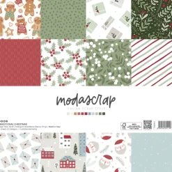 Set de Scrapbooking Traditional Christmas ModaScrap 30x30cm
