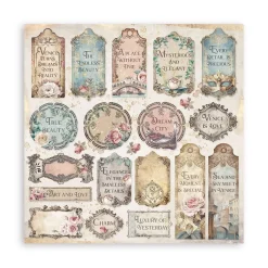 Set de scrapbooking Venice City Of Art Stamperia 20x20cm