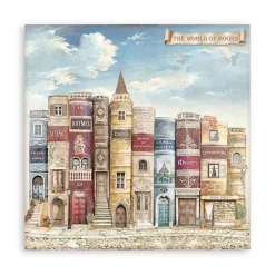 Set de scrapbooking Vintage Library Stamperia 20x20cm