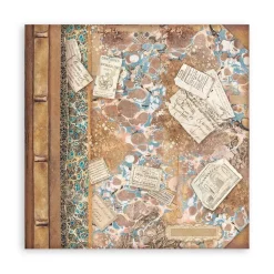 Set de scrapbooking Vintage Library Stamperia 20x20cm
