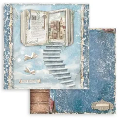 Set de scrapbooking Vintage Library Stamperia 20x20cm