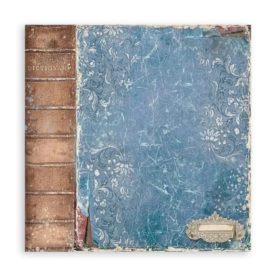 Set de scrapbooking Vintage Library Stamperia 20x20cm