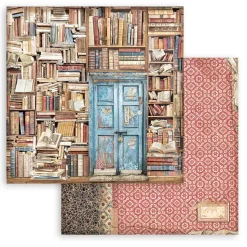 Set de scrapbooking Vintage Library Stamperia 20x20cm