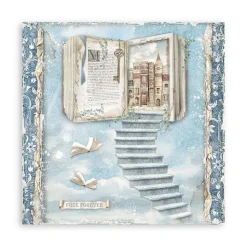 Set de scrapbooking Vintage Library Stamperia 30x30cm