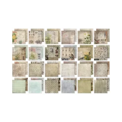 Set de scrapbooking Wallflower Idea-Ology Tim Holtz 20x20cm