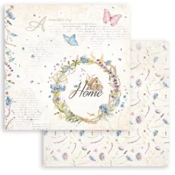 Set de Scrapbooking Welcome Home Create Happiness Stamperia 20x20cm