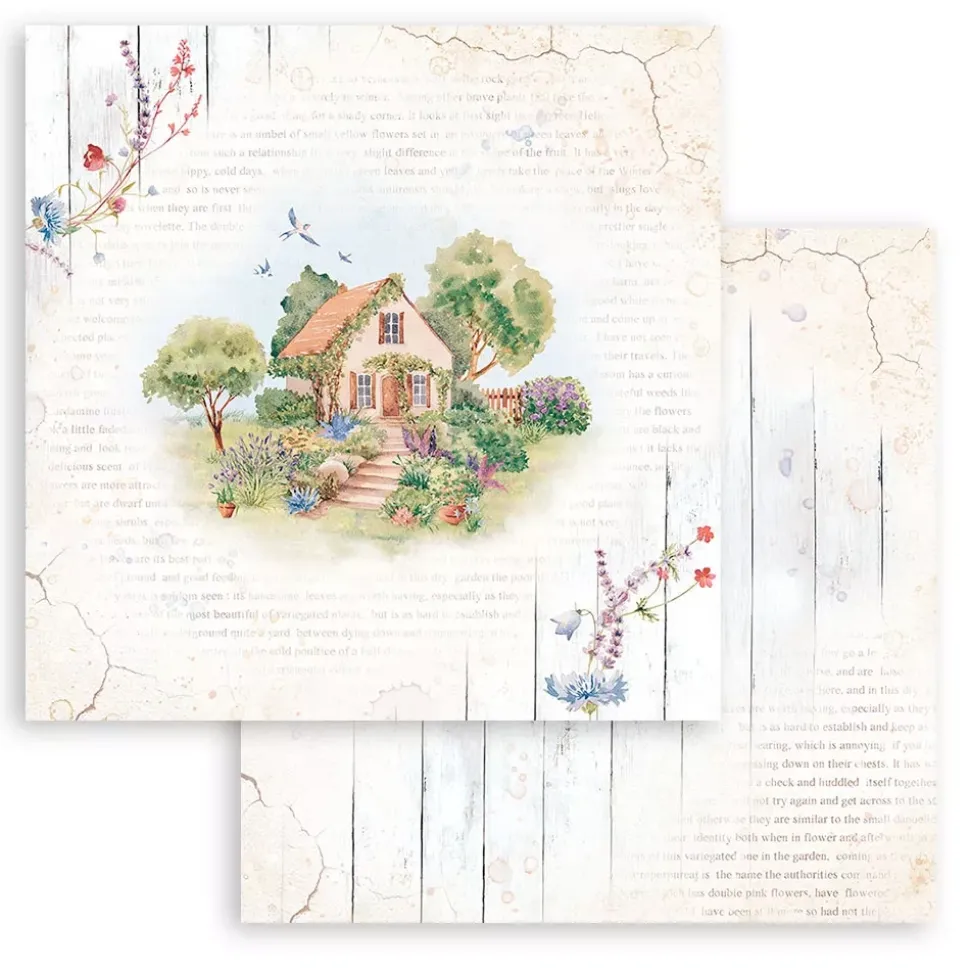 Set de Scrapbooking Welcome Home Create Happiness Stamperia 20x20cm