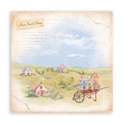 Set de Scrapbooking Welcome Home Create Happiness Stamperia 20x20cm