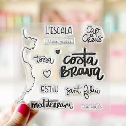 Set de sellos acrílicos Costa Brava Lora Bailora
