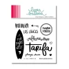 Set de sellos acrílicos Tarifa Lora Bailora