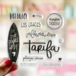 Set de sellos acrílicos Tarifa Lora Bailora